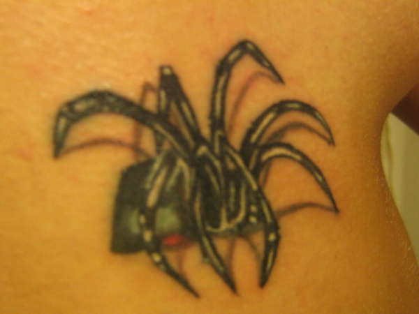 black widow tattoo