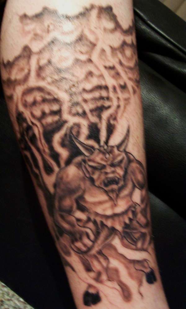 The Demon tattoo