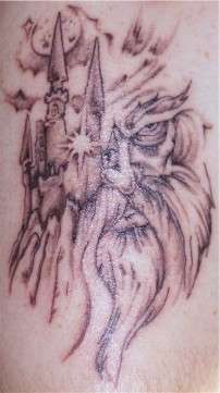 wizard tattoo