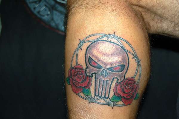 Punisher Tat tattoo