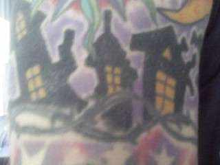 haunted house tattoo
