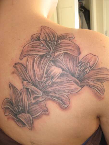 Lilies tattoo
