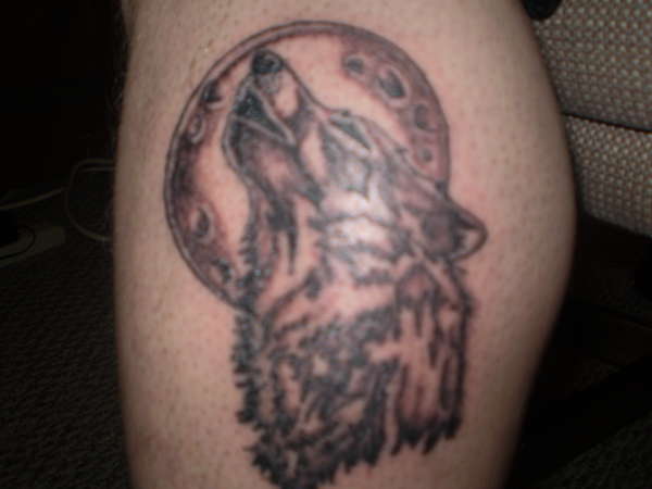 My wolf Tat tattoo