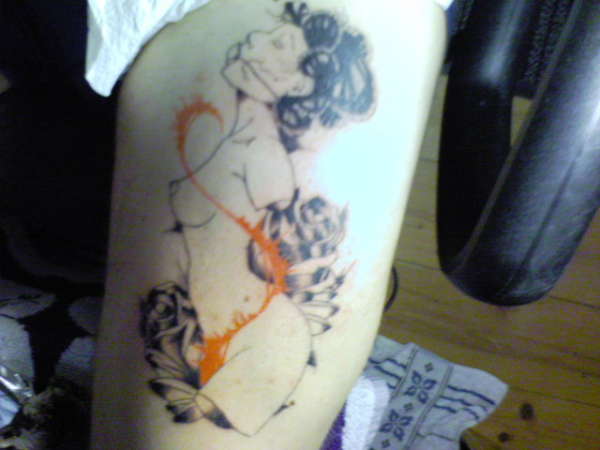 Zombie tattoo