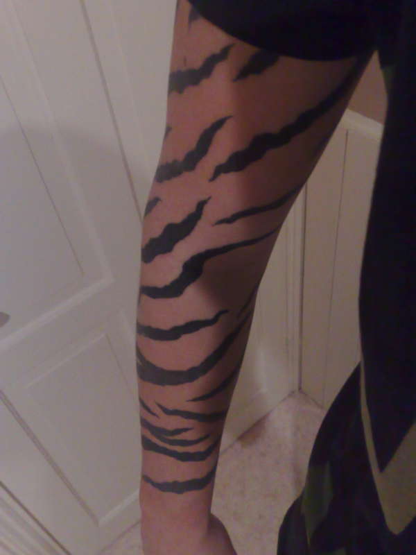 My Tiger Tat tattoo