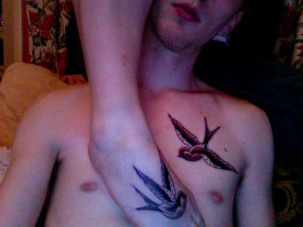 Swallow tattoo
