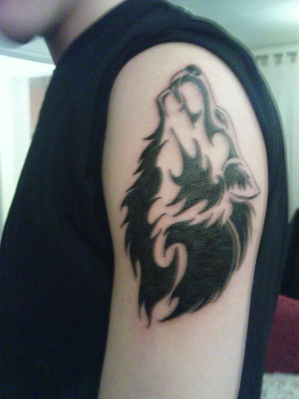 my wolf tattoo