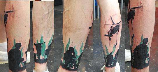 phase one leg sleeve tattoo