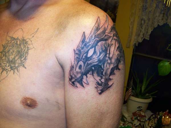 Dragon Head tattoo