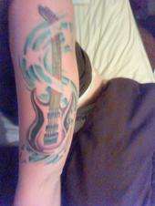 My Guitar Full tattoo