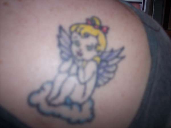 angel tattoo