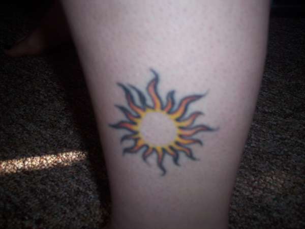 sun tattoo