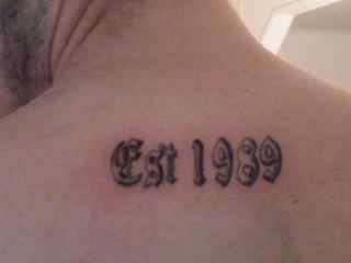 Established 1989 tattoo