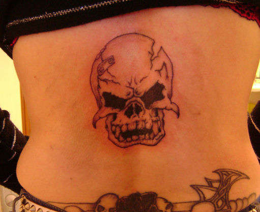 Skull tattoo