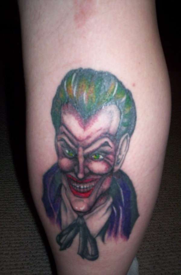 The Joker tattoo