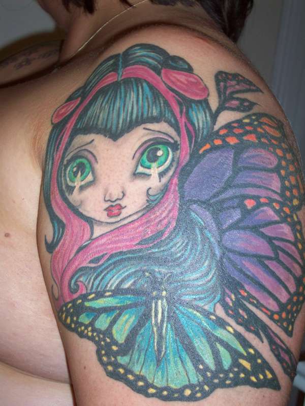 Butterfly Fairy 2 tattoo