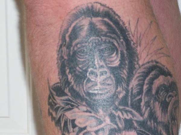 Top Gorilla tattoo