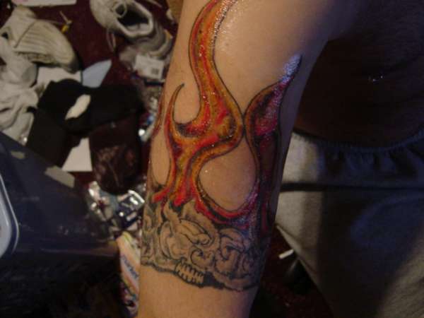 the beginnings of my new arm piece tattoo