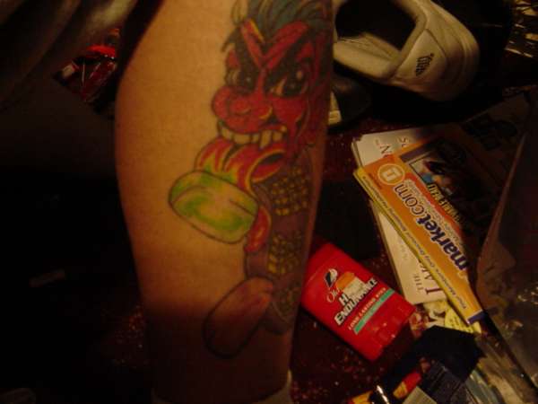 pez dispenser tattoo