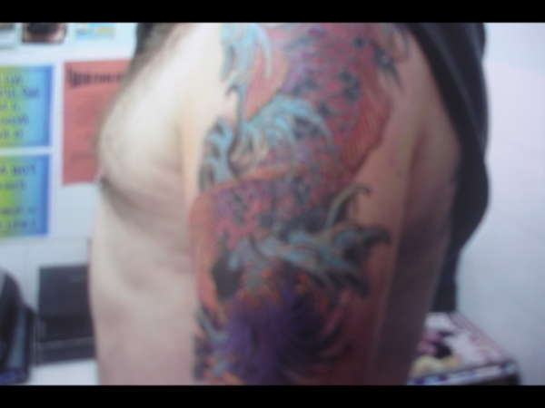 Tims koi tattoo