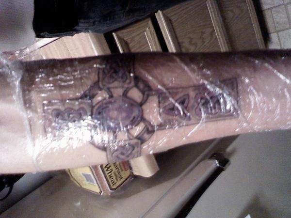 sorry for the pastic wrap tattoo