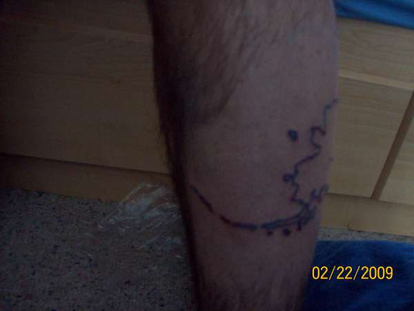 Alaska outline2 tattoo