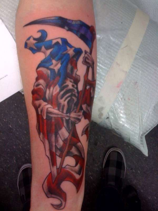 American Reaper tattoo