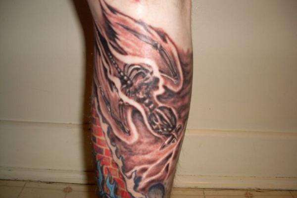 Lamb of God Warbird tattoo