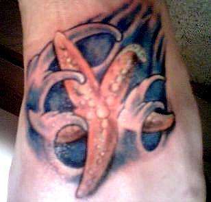 Starfish tattoo