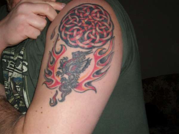 my first ink job by darrel tattoo