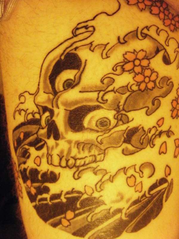 my skull tattoo tattoo