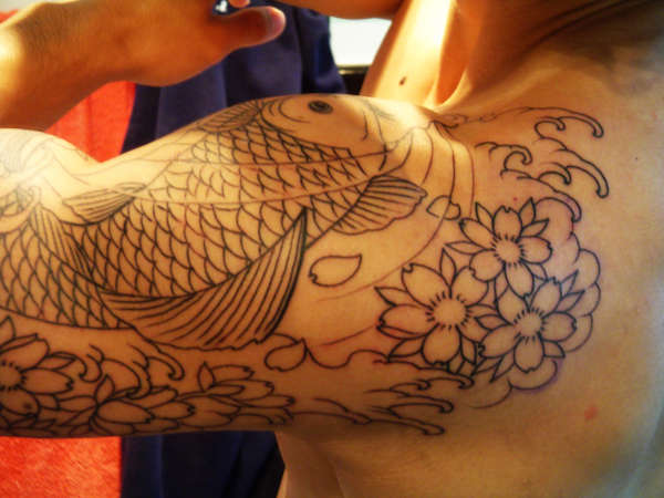 Koi fish done by Greg James =D tattoo