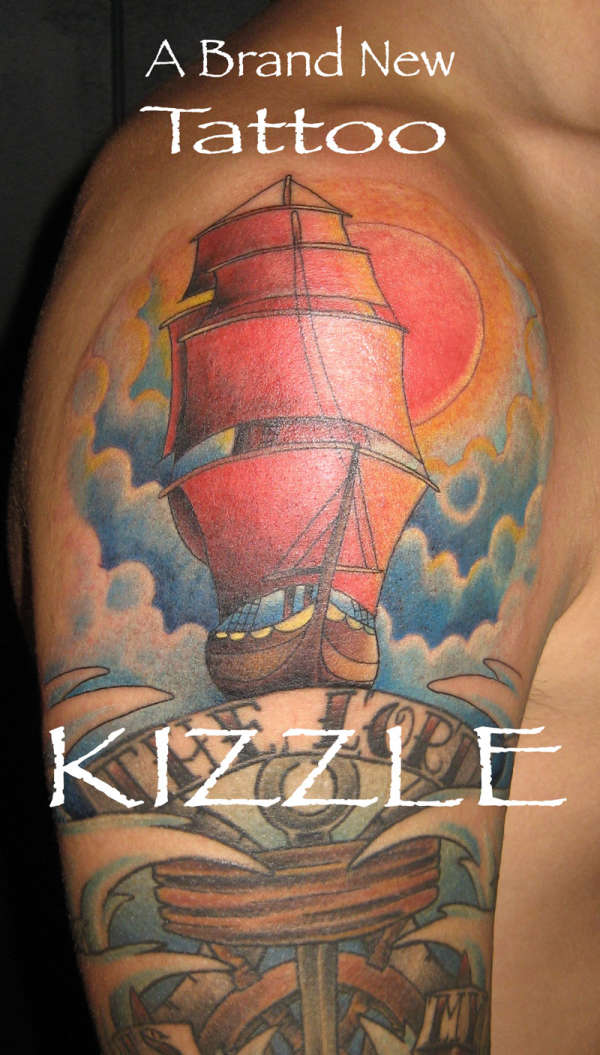 Ship tattoo