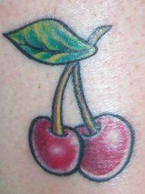 cherries tattoo