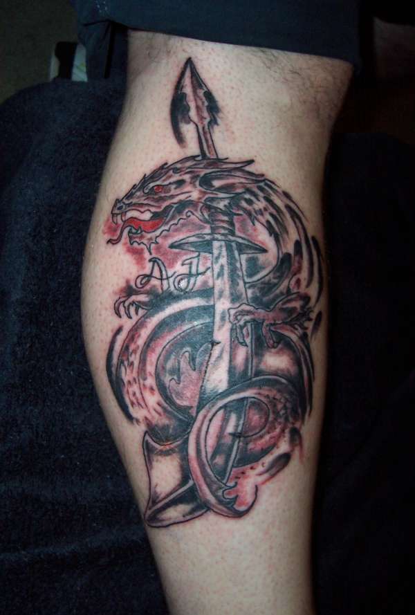 DRAGONBLADE tattoo