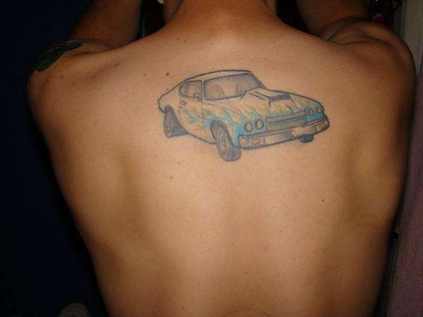 Fathers chevelle tattoo