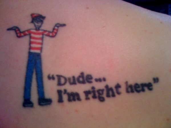 Waldo Tattoo tattoo
