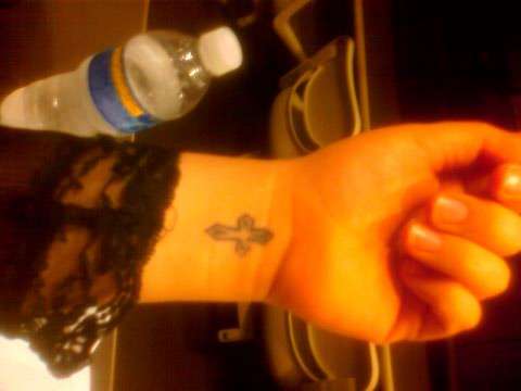 cross tattoo
