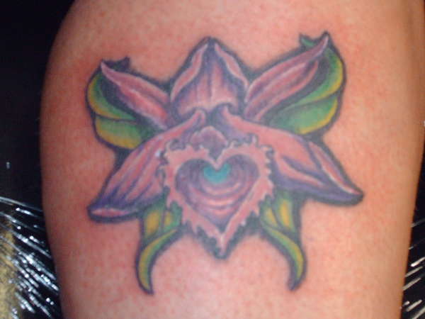 nice flower tattoo