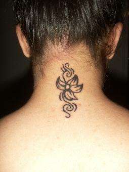 Flower tattoo