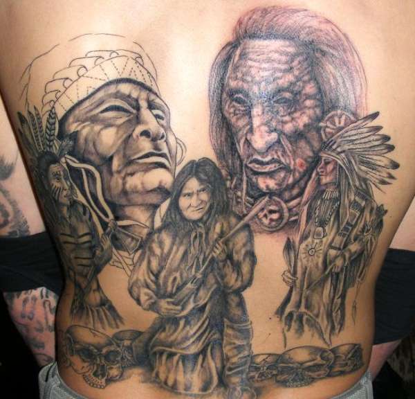 Indians tattoo