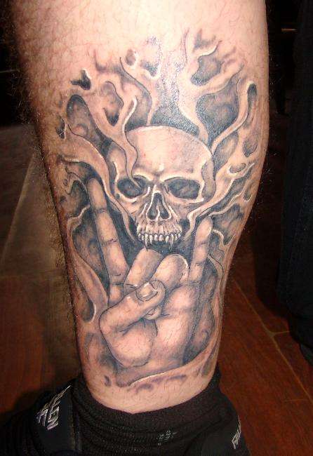 Rock tattoo