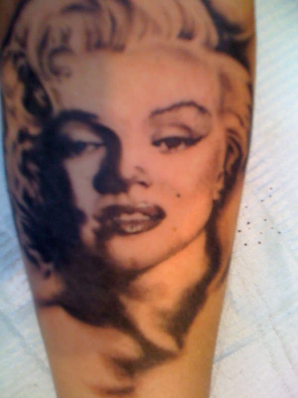 marilyn monroe tattoo