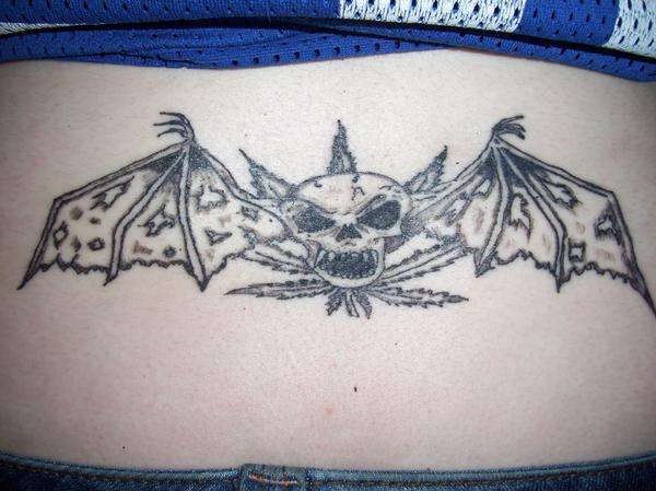 My kinda tramp stamp. tattoo