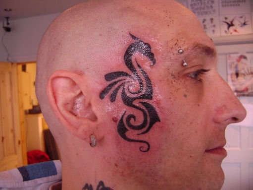face tattoo tattoo