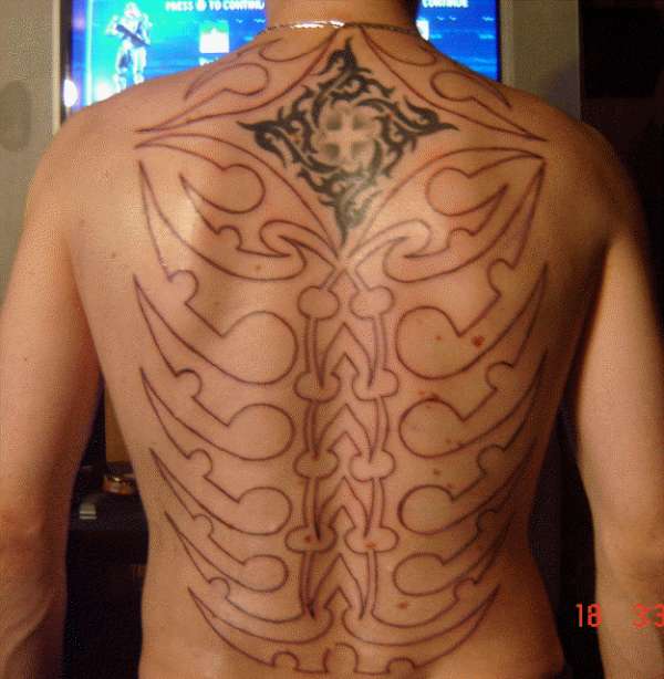 My Back tattoo