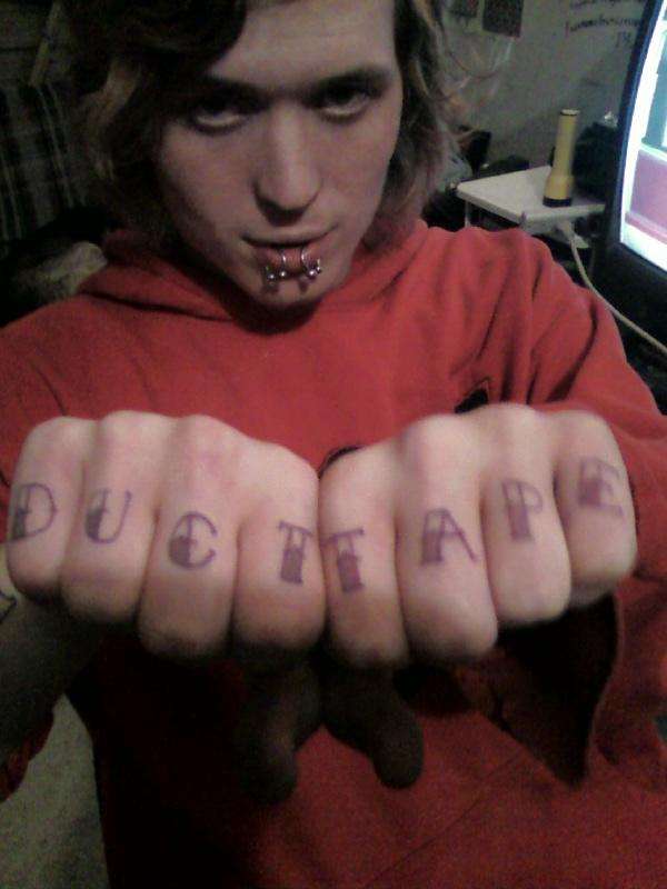 Duct Tape. tattoo
