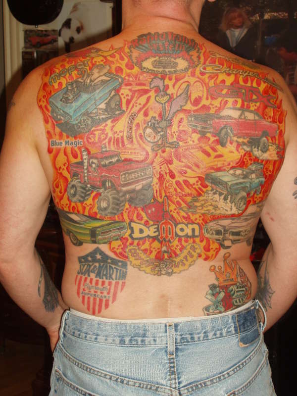 MOPAR tattoo