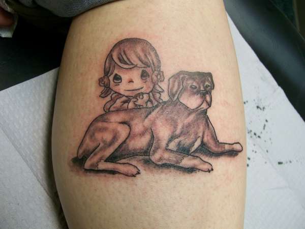 Precious momments tattoo