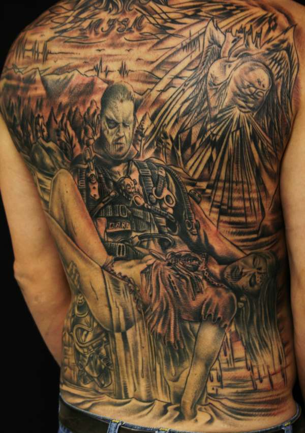 Wicked Back Peice!!! tattoo